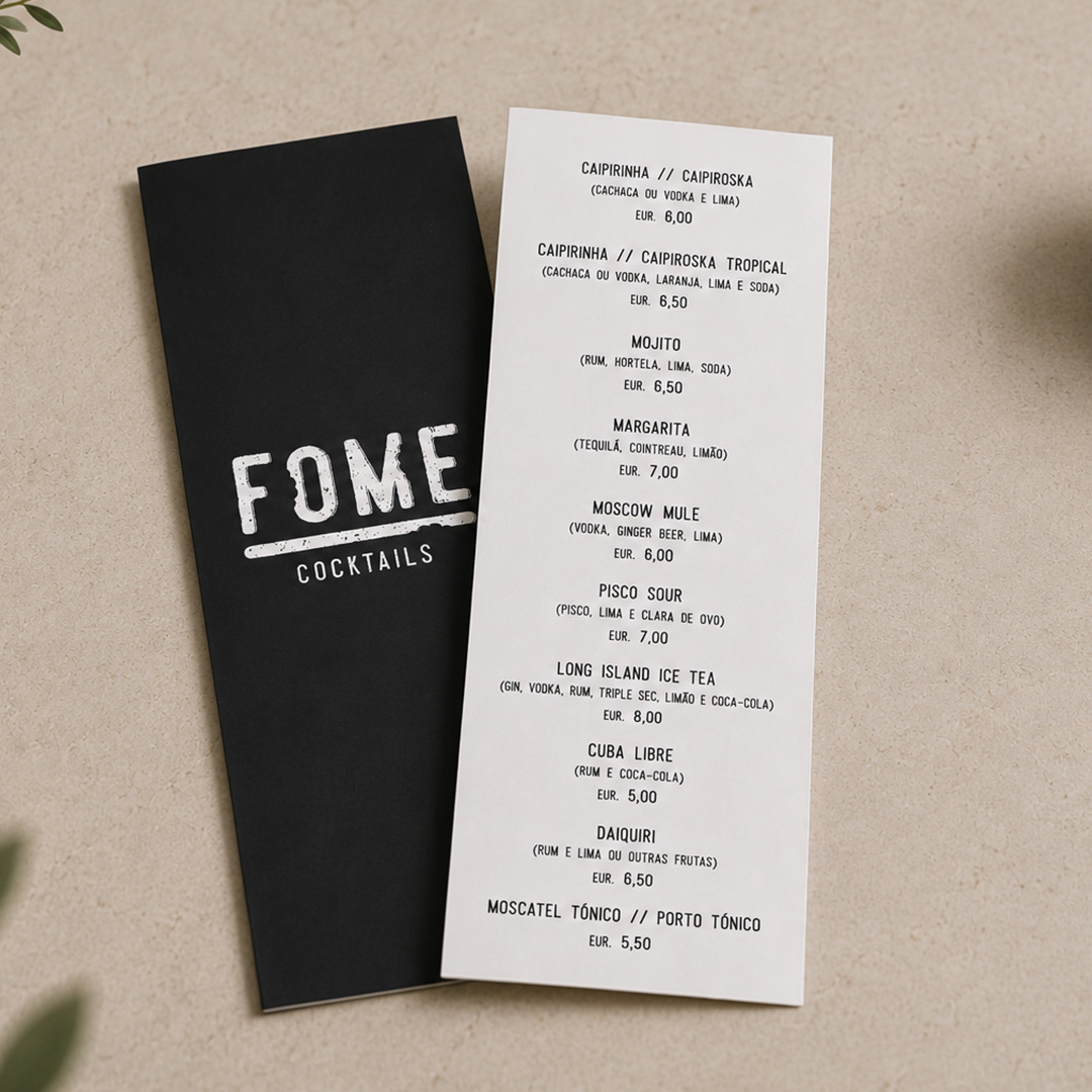 Fome Restaurant — Exterior Signage